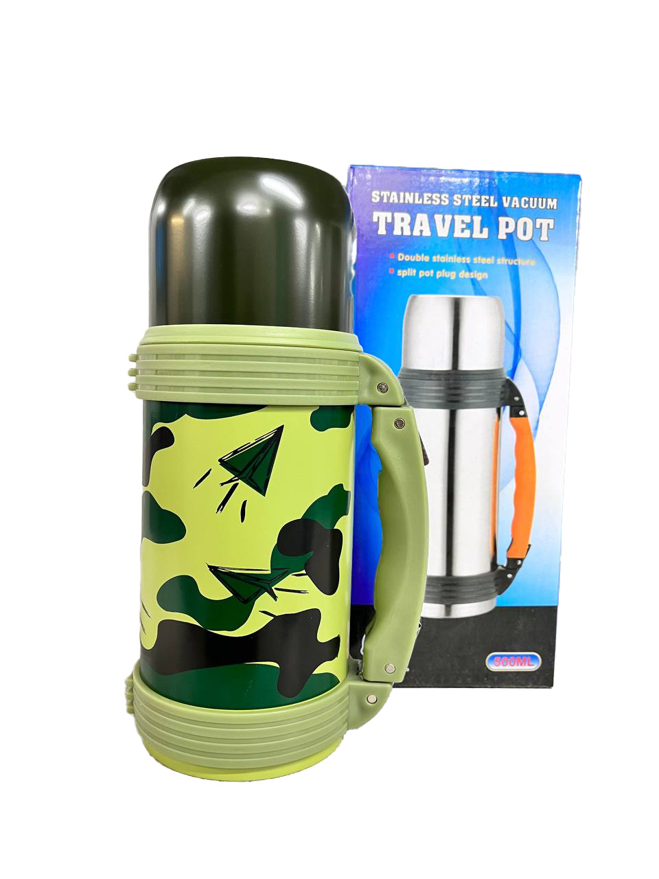 Термос метал 0.5L 33-500