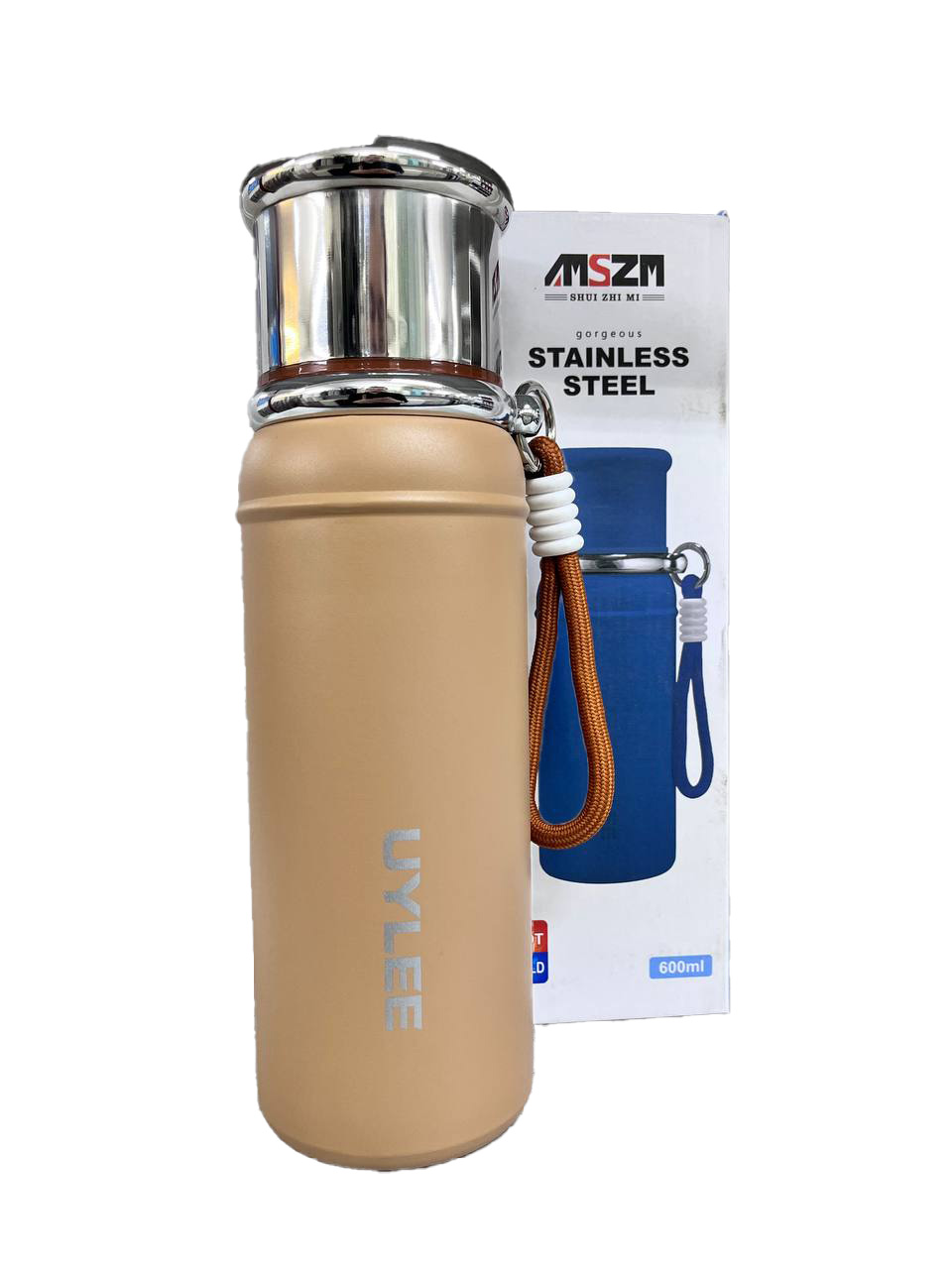 Термос метал 600ml 9018