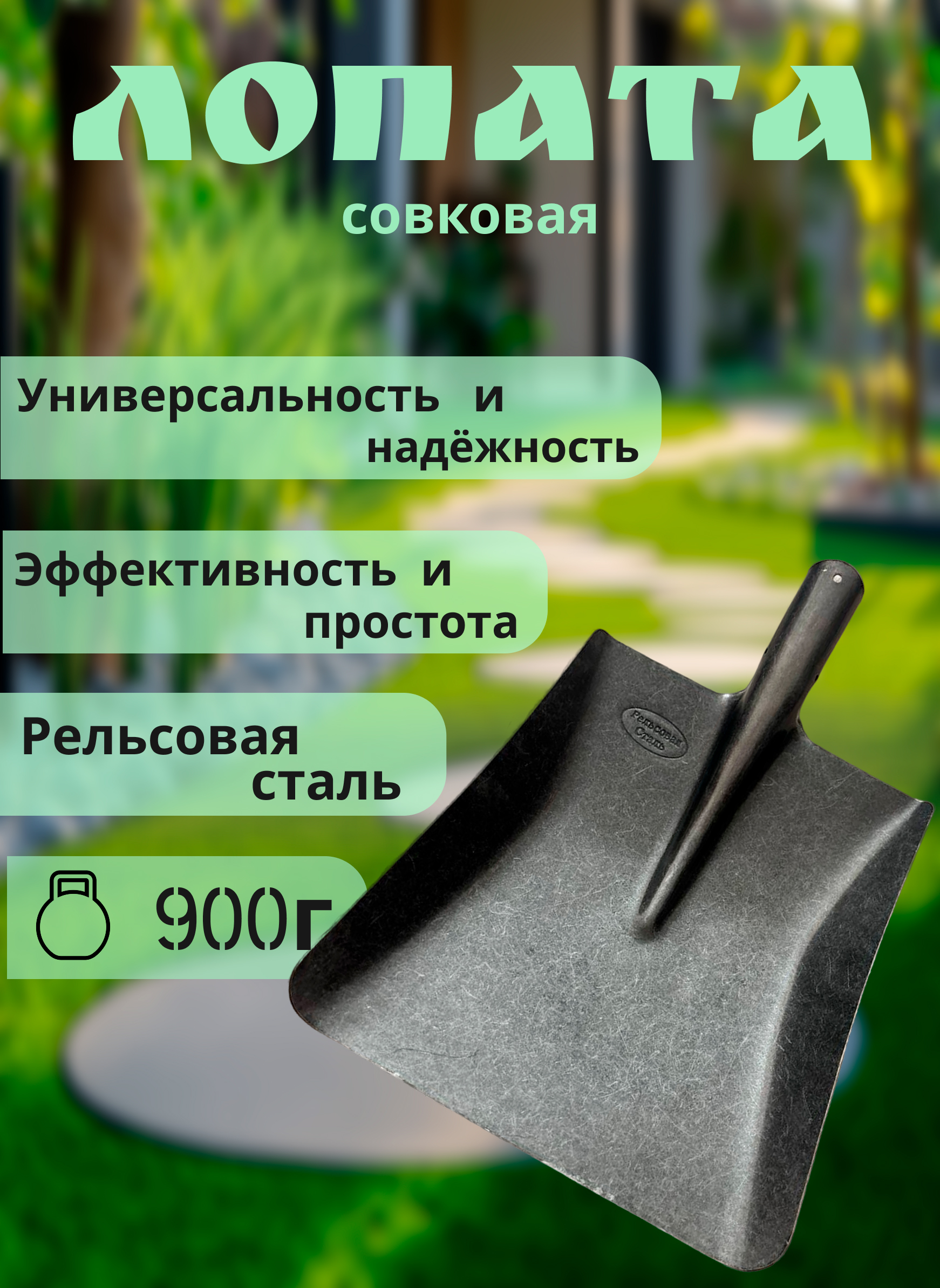 Лопата совковая 4