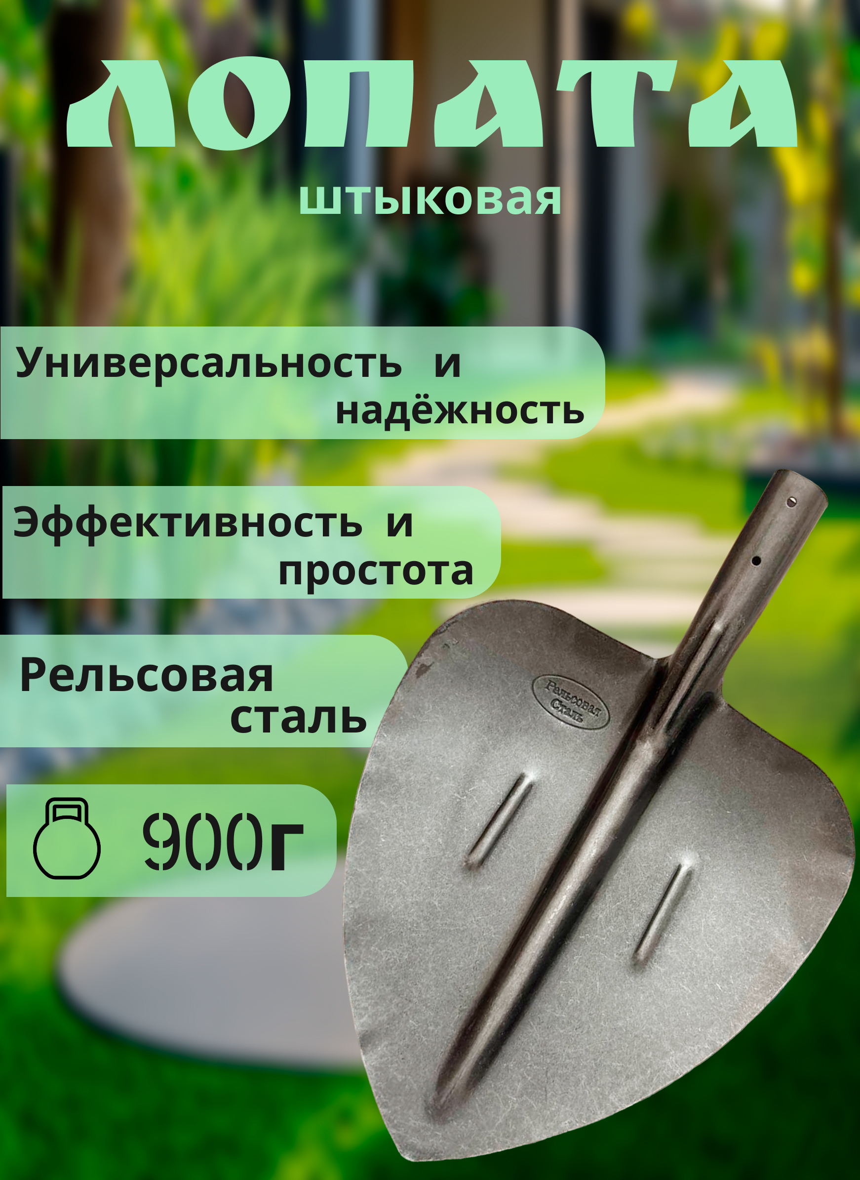 Лопата штыковая 9