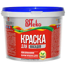 Краска ВАК-25 фасадная супербелая, ВИТеко 6 кг (ведро) уп/1шт