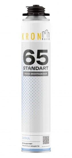Профессиональная монтажная пена KRONbuild Зима Standart 65