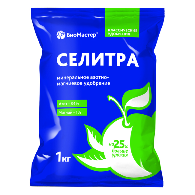 Селитра азотно-магниевая, 1кг, БиоМастер