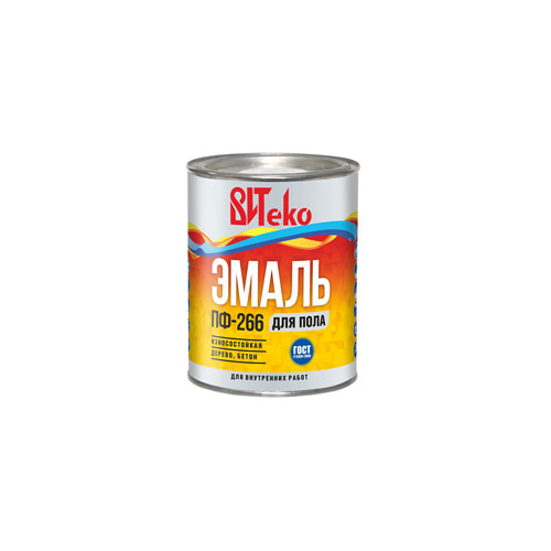 Эмаль д/пола золотисто-кор. ПФ 266 ВИТЕКО 20 кг. ВИТЕКО
алкидные уп/1шт